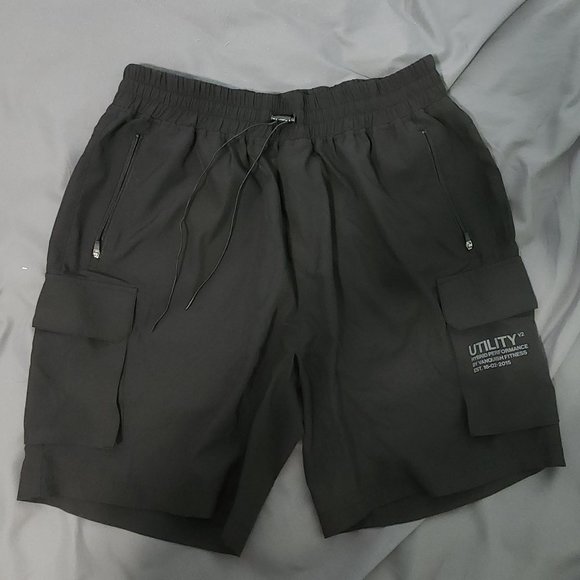 Shorts Vanquish Utility V2 Black Cargo Shorts Large Size Poshmark